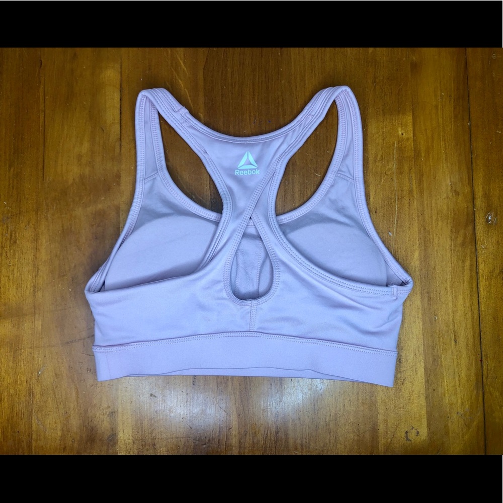 Reebok Light Pink Sports Bra Size Small